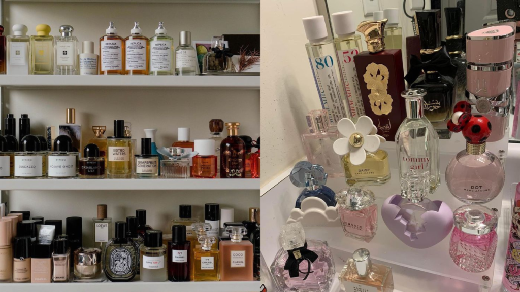 frase para loja de perfumes