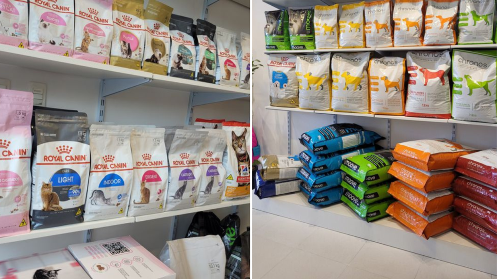 lista de produtos para montar um pet shop