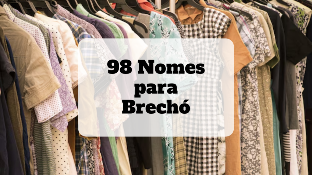 nomes para brechó