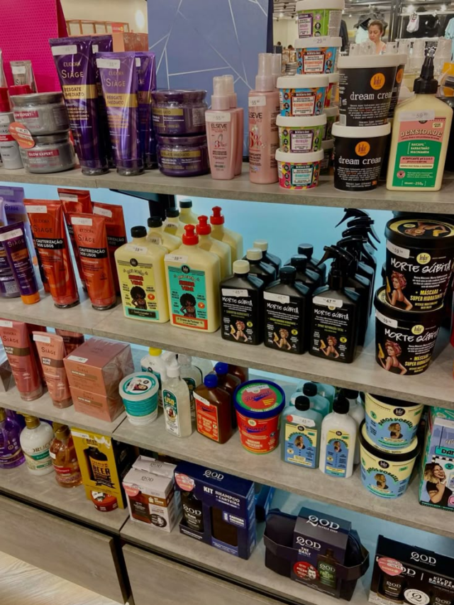 produtos de beleza mais vendidos