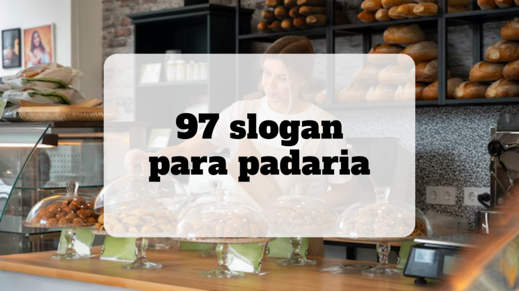 slogan para padaria