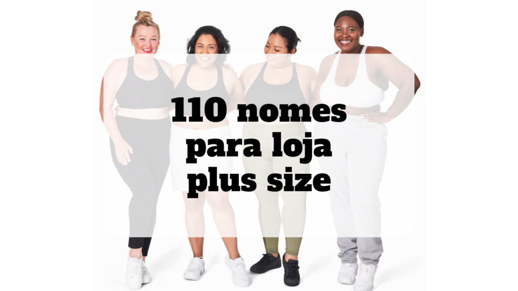nomes para loja plus size