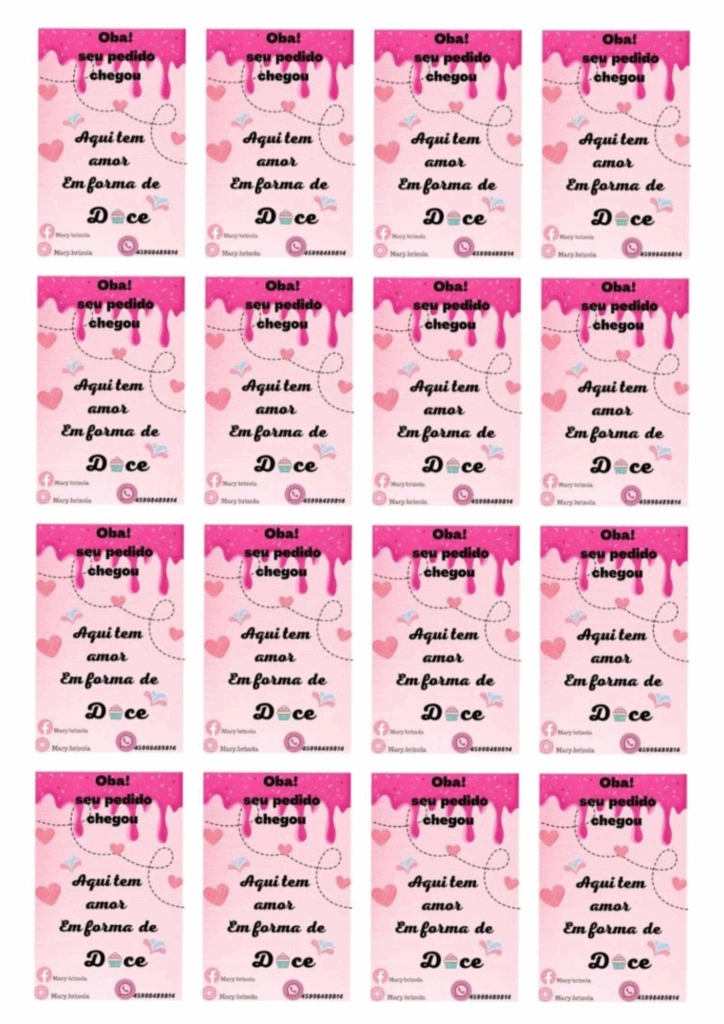 tag agradecimento cliente para imprimir
