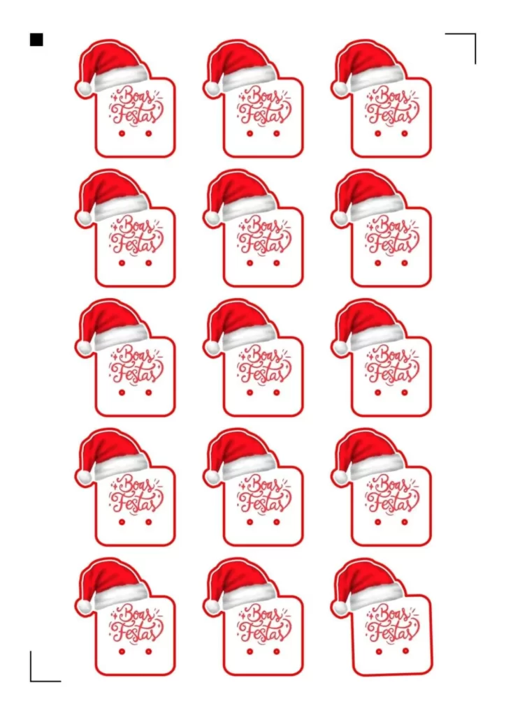 moldes de natal para imprimir