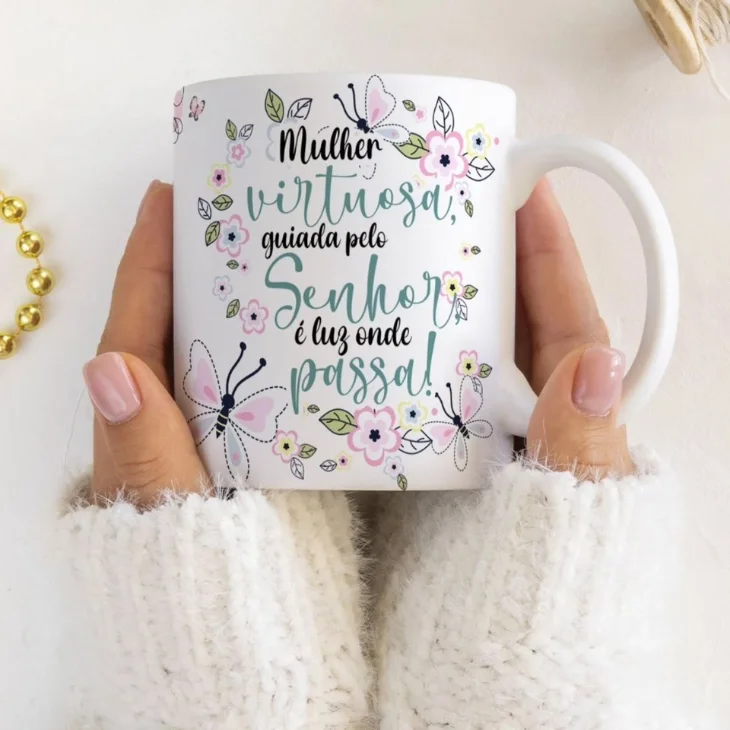 Caneca Personalizada com Frases Motivacionais