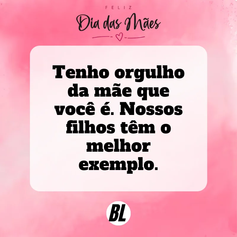 frases do dia das mães para esposa